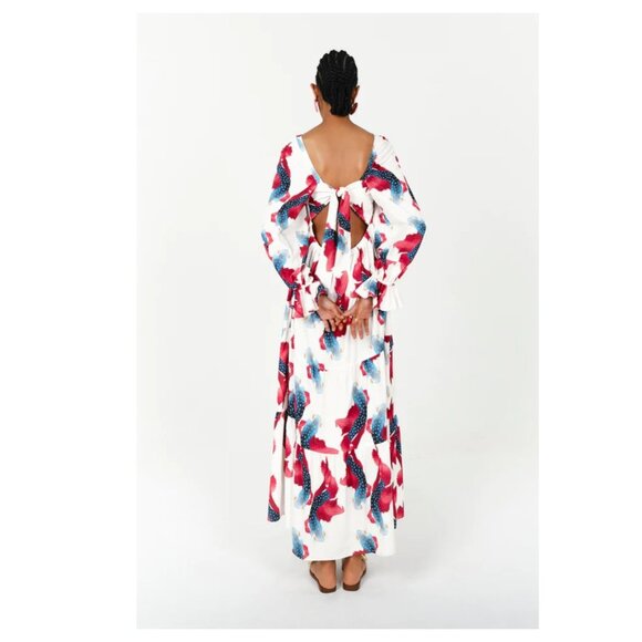 The Lulo Project Zanzibar Print Maxi Dress - Picture 2 of 12
